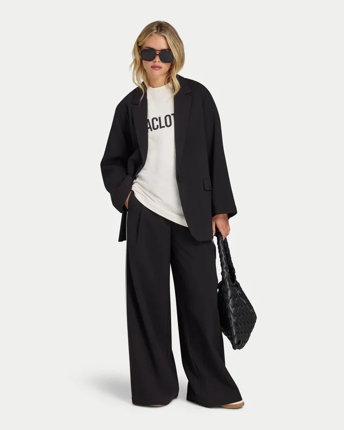 Womens studio wide leg trouser Womens studio wide leg trouser