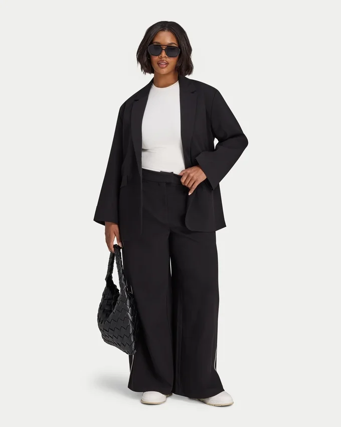 Womens studio wide leg trouser Womens studio wide leg trouser