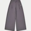 Womens studio wide leg trouser