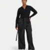 Womens tailored cargo trouser