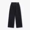 Womens wide leg denim jean – black Womens wide leg denim jean – black