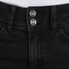 Womens wide leg denim jean – black Womens wide leg denim jean – black